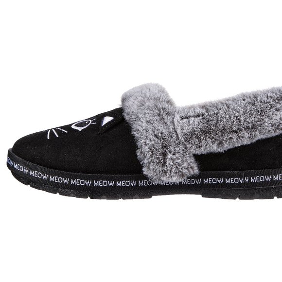Skechers BOBS - Too Cozy - Meow Pajamas shoe (Cat) / Pantoufles Chat Size 11 - Picture 5 of 8